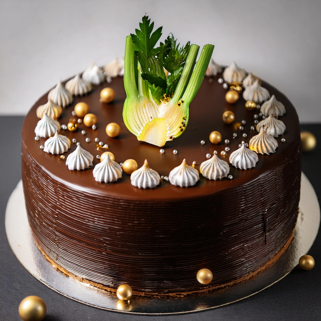 Die ultimative Abnehm-Torte mit einem Hauch Sellerie – weil Mathematik immer recht hat!