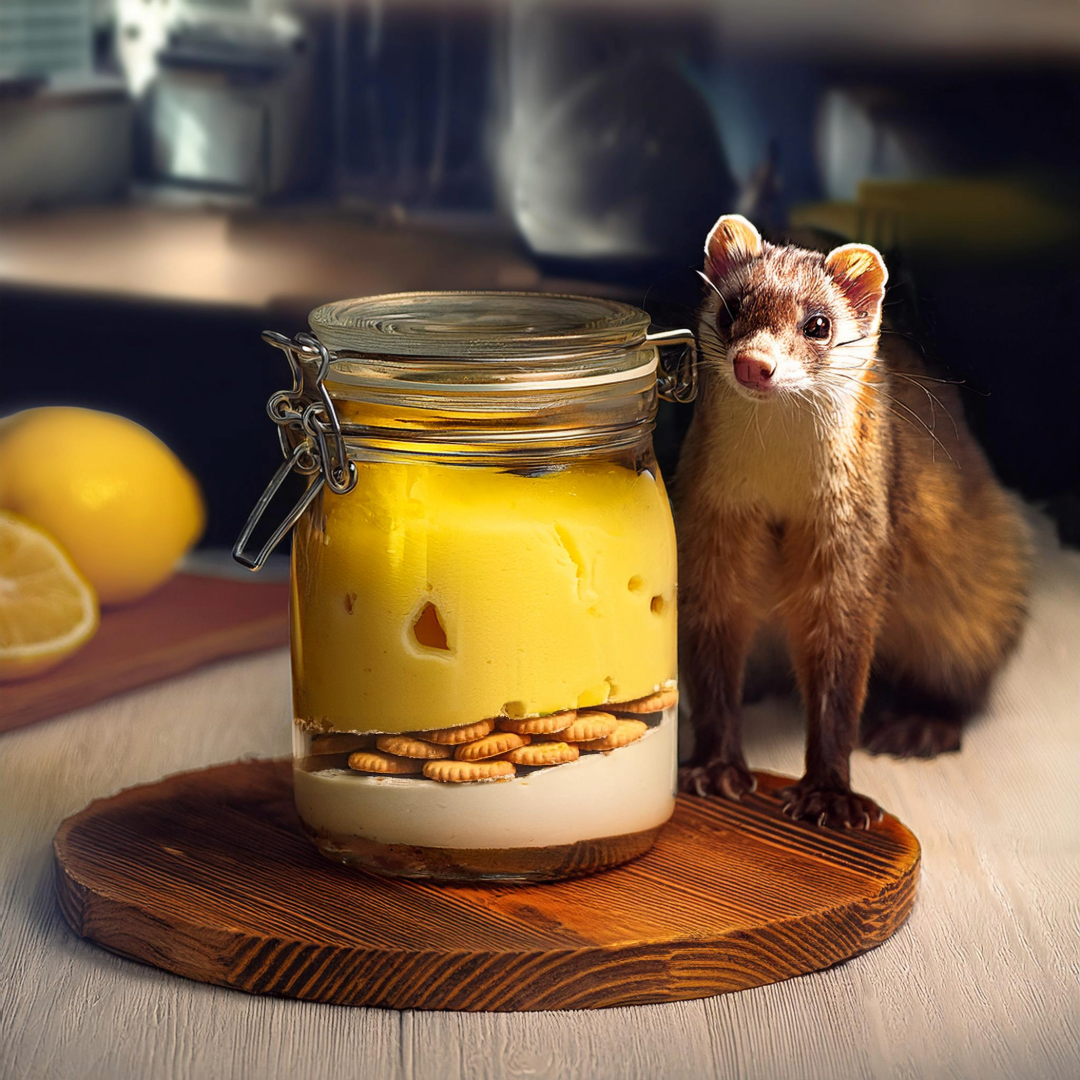 Zitronen-Cheesecake im Glas – ohne Käse, aber mit jeder Menge Geschmack!