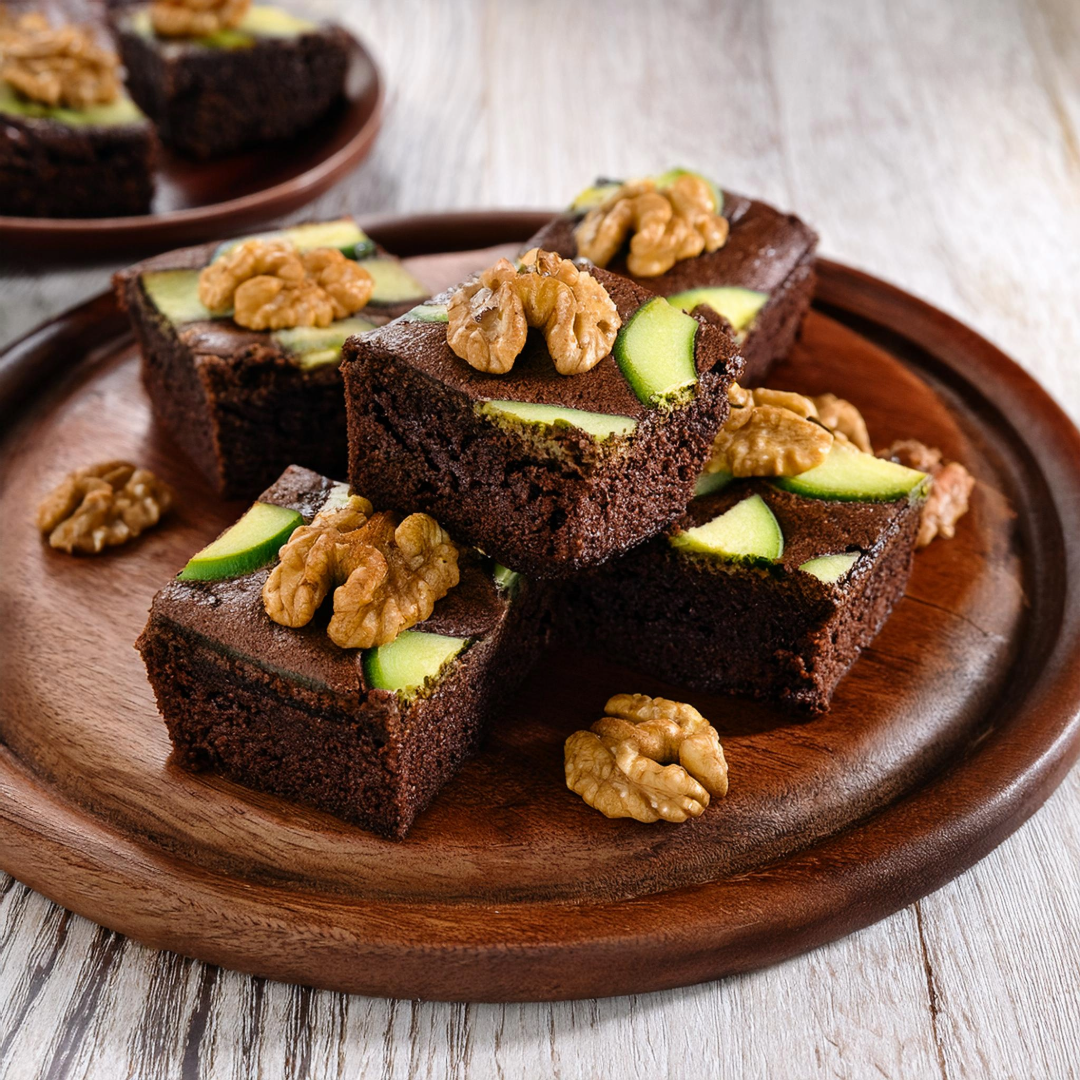 Mini-Schoko-Brownies mit verstecktem Gemüse – Weil Gemüse im Dessert so viel Spaß macht!