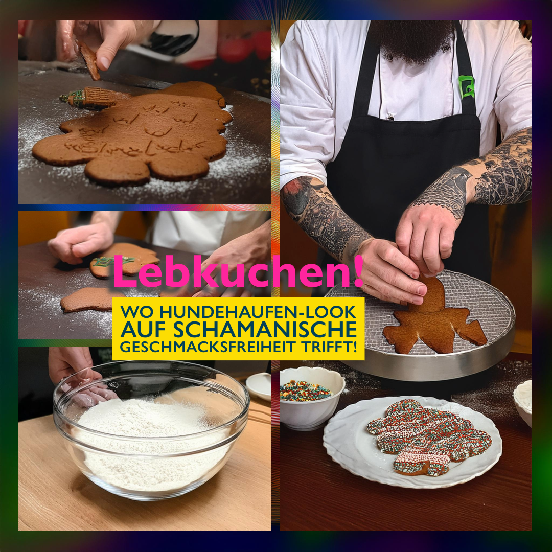 Nürnberger Lebkuchen mit Schamanenkraft – auf dass die Geister des Zuckers walten!