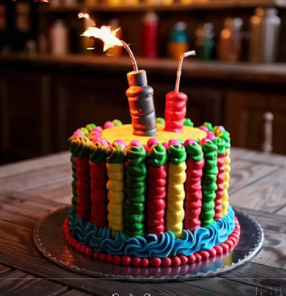Der letzte Knall – Explosive Torte Rezept für wagemutige Schamanen