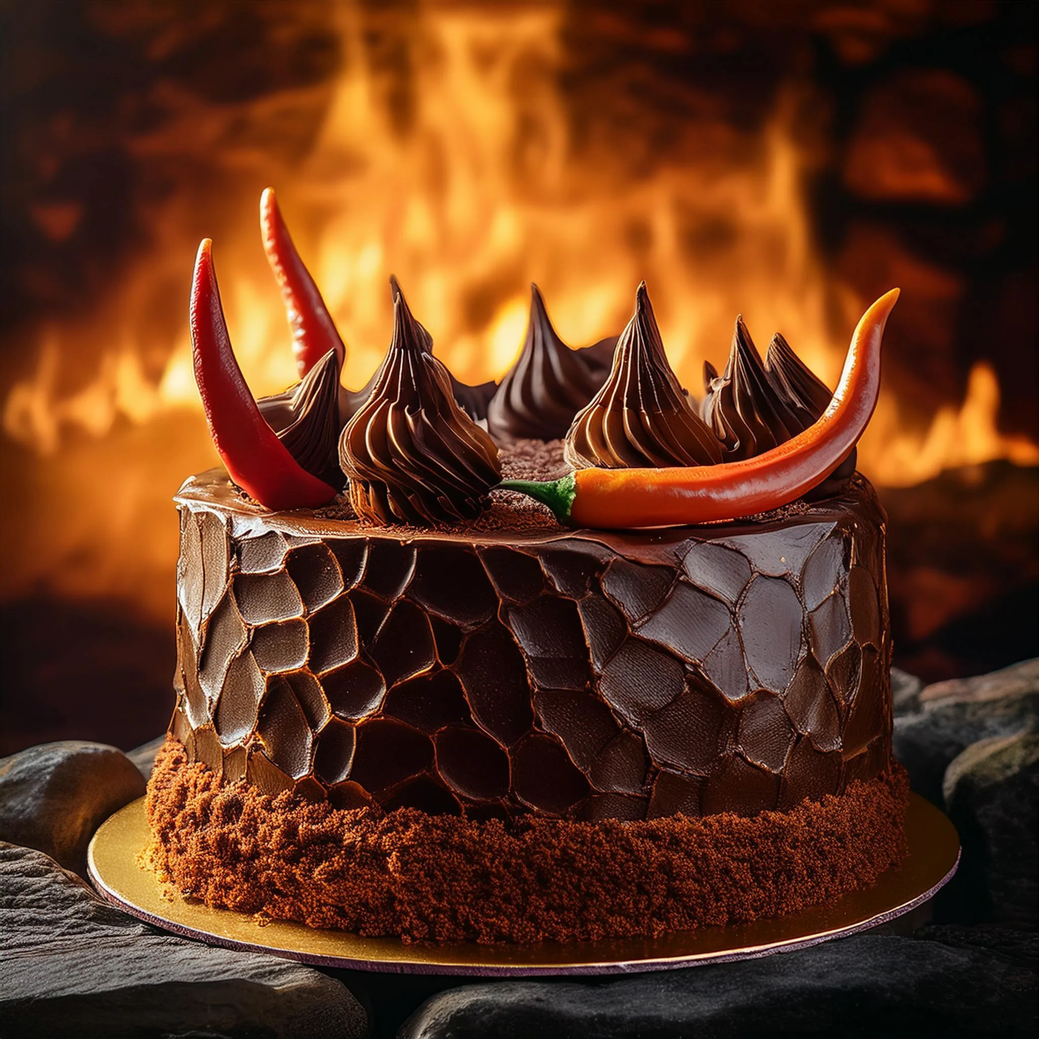 Drakoschoko – Die Drachen-Schokotorte