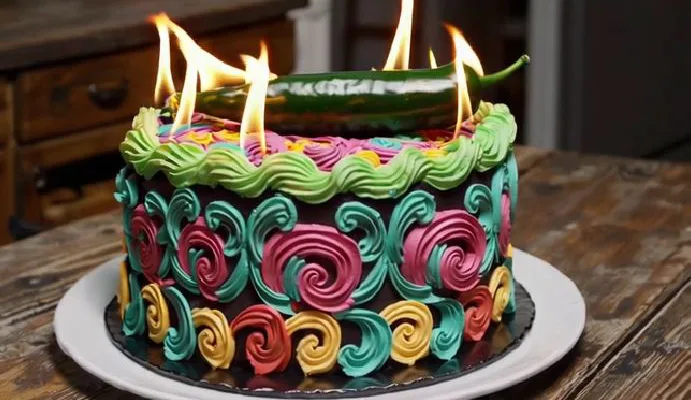 Feuer & Flamme Torte – die schärfste Torte der Welt